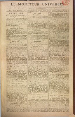 Le moniteur universel Montag 16. September 1816