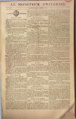 Le moniteur universel Mittwoch 9. Oktober 1816