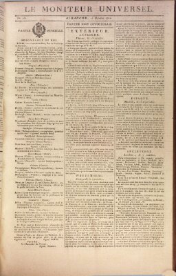 Le moniteur universel Sonntag 13. Oktober 1816