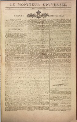 Le moniteur universel Montag 14. Oktober 1816