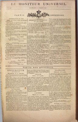 Le moniteur universel Samstag 19. Oktober 1816