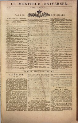 Le moniteur universel Dienstag 29. Oktober 1816