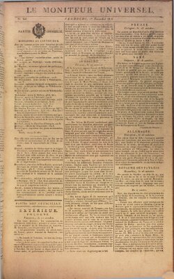 Le moniteur universel Freitag 1. November 1816