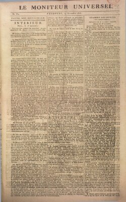 Le moniteur universel Freitag 29. November 1816