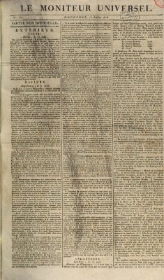 Le moniteur universel Mittwoch 1. Juli 1818