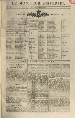 Le moniteur universel Montag 6. Juli 1818