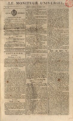 Le moniteur universel Mittwoch 8. Juli 1818