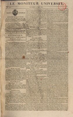 Le moniteur universel Dienstag 4. August 1818