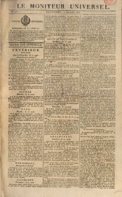 Le moniteur universel Mittwoch 2. September 1818