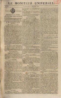 Le moniteur universel Samstag 12. September 1818