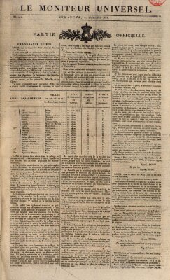 Le moniteur universel Sonntag 27. September 1818