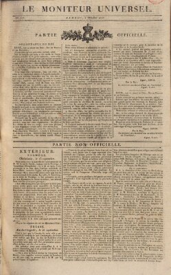 Le moniteur universel Samstag 3. Oktober 1818