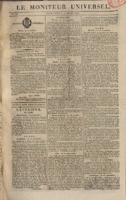 Le moniteur universel Mittwoch 7. Oktober 1818