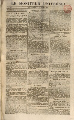 Le moniteur universel Mittwoch 14. Oktober 1818