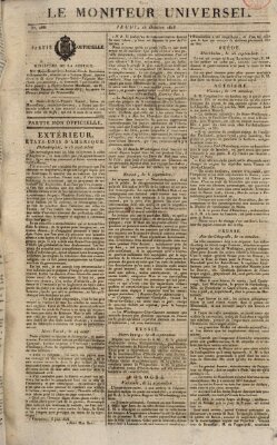 Le moniteur universel Donnerstag 15. Oktober 1818