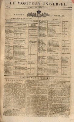 Le moniteur universel Sonntag 25. Oktober 1818