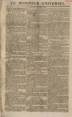 Le moniteur universel Donnerstag 29. Oktober 1818