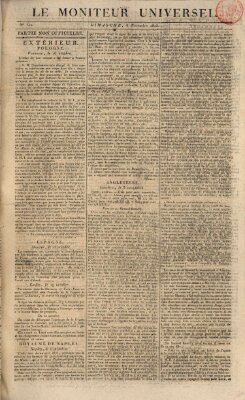 Le moniteur universel Sonntag 8. November 1818