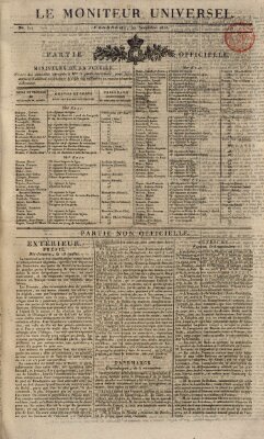 Le moniteur universel Freitag 20. November 1818