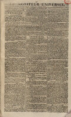 Le moniteur universel Sonntag 29. November 1818