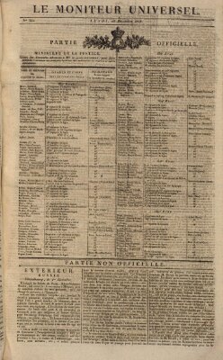 Le moniteur universel Montag 28. Dezember 1818