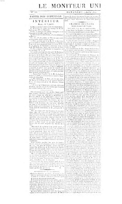 Le moniteur universel Sonntag 4. Juli 1819