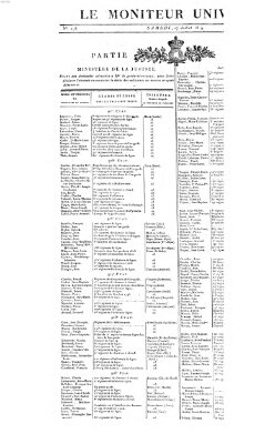 Le moniteur universel Samstag 17. Juli 1819