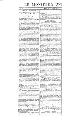 Le moniteur universel Samstag 31. Juli 1819