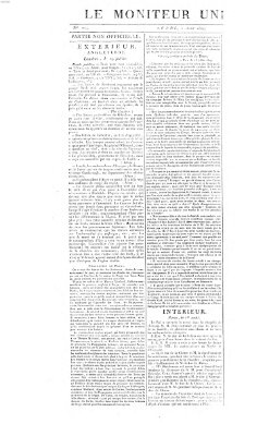 Le moniteur universel Montag 2. August 1819