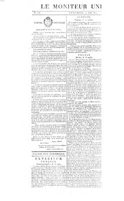 Le moniteur universel Mittwoch 4. August 1819