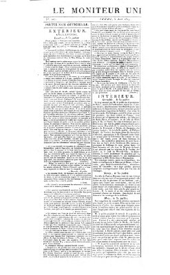 Le moniteur universel Donnerstag 5. August 1819