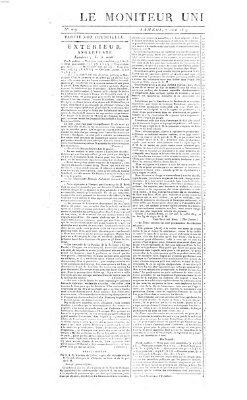 Le moniteur universel Samstag 7. August 1819