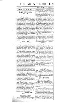 Le moniteur universel Mittwoch 11. August 1819