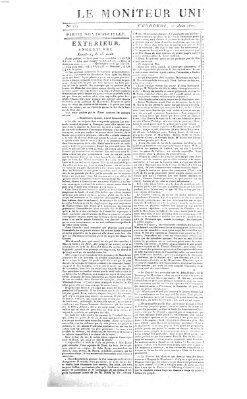 Le moniteur universel Freitag 27. August 1819