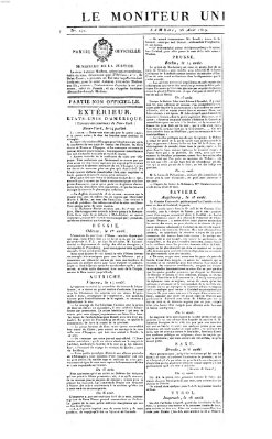 Le moniteur universel Samstag 28. August 1819