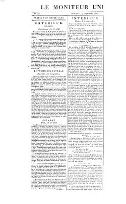 Le moniteur universel Donnerstag 9. September 1819