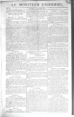 Le moniteur universel Dienstag 21. September 1819