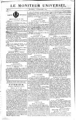 Le moniteur universel Dienstag 28. September 1819