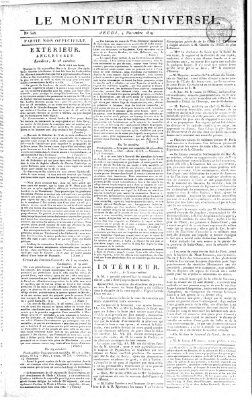 Le moniteur universel Donnerstag 4. November 1819