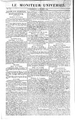 Le moniteur universel Freitag 12. November 1819