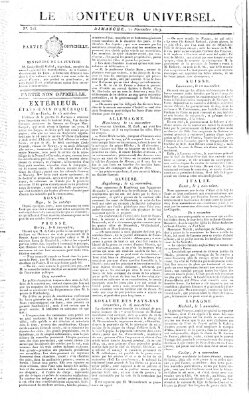 Le moniteur universel Sonntag 21. November 1819