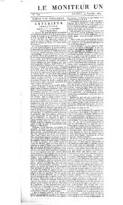 Le moniteur universel Montag 29. November 1819