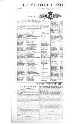 Le moniteur universel Freitag 24. Dezember 1819