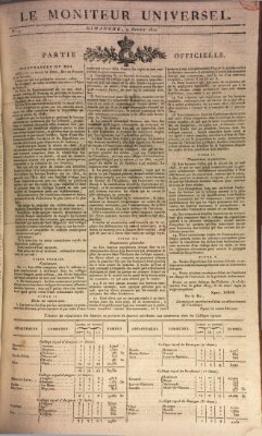 Le moniteur universel Sonntag 9. Januar 1820