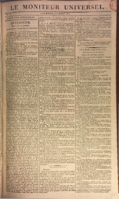 Le moniteur universel Samstag 15. Januar 1820