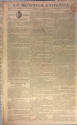 Le moniteur universel Montag 24. Januar 1820