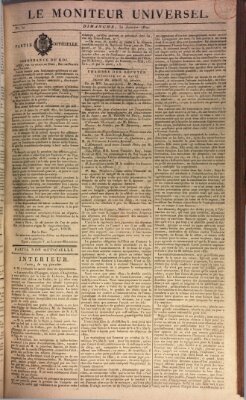 Le moniteur universel Sonntag 30. Januar 1820