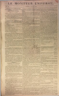 Le moniteur universel Donnerstag 13. April 1820