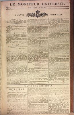 Le moniteur universel Sonntag 23. April 1820