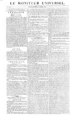 Le moniteur universel Sonntag 2. Juli 1820